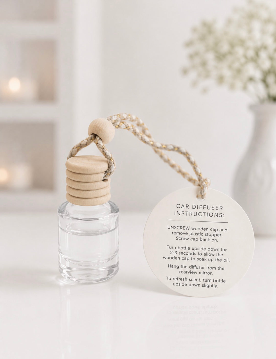 STRAWBERRY POUND CAKE CAR DIFFUSER